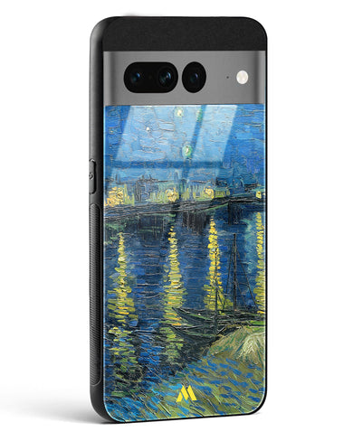 Starry Night Over the Rhone [Van Gogh] Glass Case Phone Cover (Google)