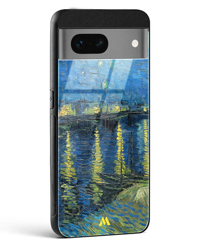 Starry Night Over the Rhone [Van Gogh] Glass Case Phone Cover-(Google)