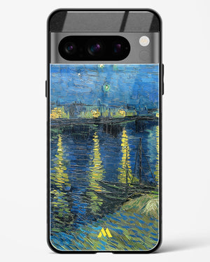 Starry Night Over the Rhone [Van Gogh] Glass Case Phone Cover-(Google)