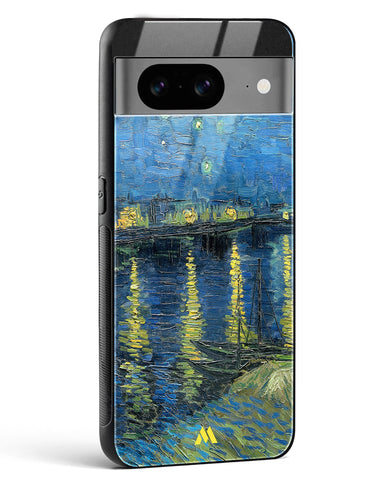 Starry Night Over the Rhone [Van Gogh] Glass Case Phone Cover-(Google)