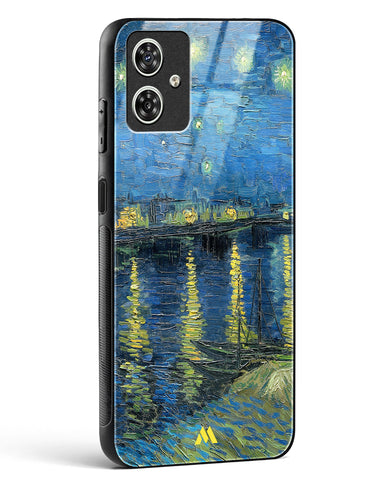 Starry Night Over the Rhone [Van Gogh] Glass Case Phone Cover (Motorola)