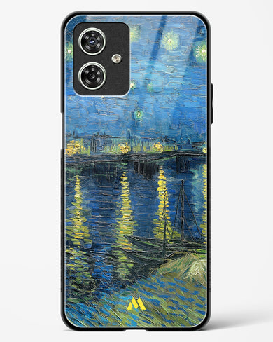 Starry Night Over the Rhone [Van Gogh] Glass Case Phone Cover (Motorola)