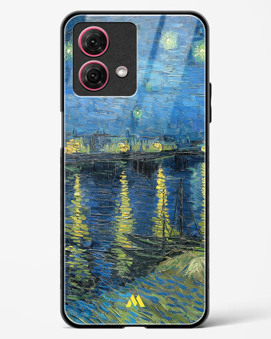 Starry Night Over the Rhone [Van Gogh] Glass Case Phone Cover (Motorola)