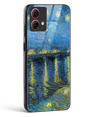 Starry Night Over the Rhone [Van Gogh] Glass Case Phone Cover (Motorola)