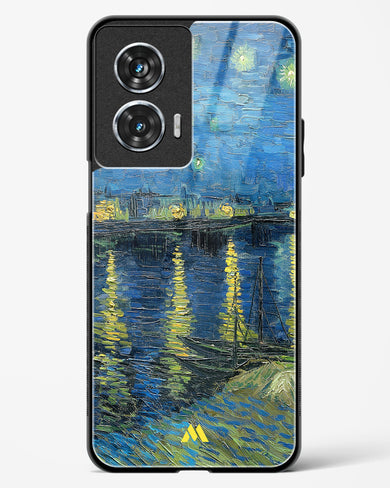 Starry Night Over the Rhone [Van Gogh] Glass Case Phone Cover (Motorola)