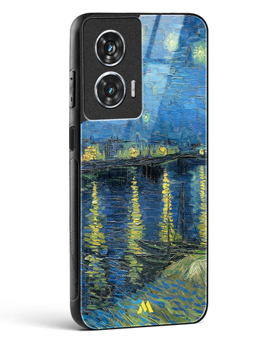 Starry Night Over the Rhone [Van Gogh] Glass Case Phone Cover (Motorola)