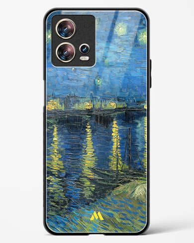 Starry Night Over the Rhone [Van Gogh] Glass Case Phone Cover (Motorola)