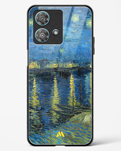 Starry Night Over the Rhone [Van Gogh] Glass Case Phone Cover (Motorola)