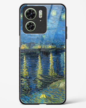 Starry Night Over the Rhone [Van Gogh] Glass Case Phone Cover (Motorola)