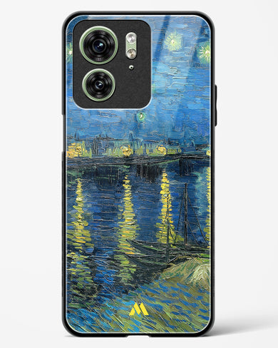 Starry Night Over the Rhone [Van Gogh] Glass Case Phone Cover (Motorola)