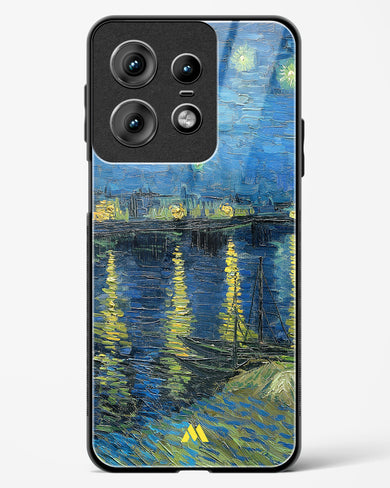 Starry Night Over the Rhone [Van Gogh] Glass Case Phone Cover (Motorola)