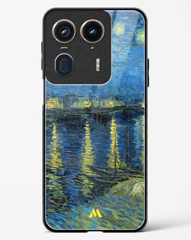Starry Night Over the Rhone [Van Gogh] Glass Case Phone Cover (Motorola)
