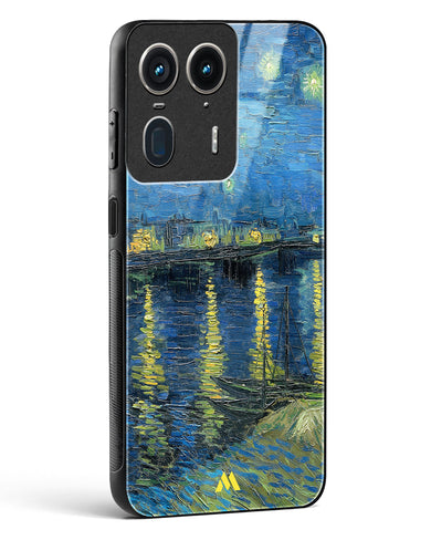 Starry Night Over the Rhone [Van Gogh] Glass Case Phone Cover (Motorola)