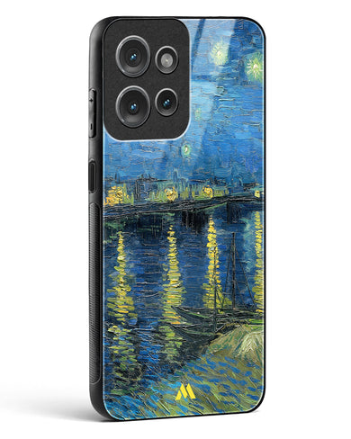 Starry Night Over the Rhone [Van Gogh] Glass Case Phone Cover (Motorola)