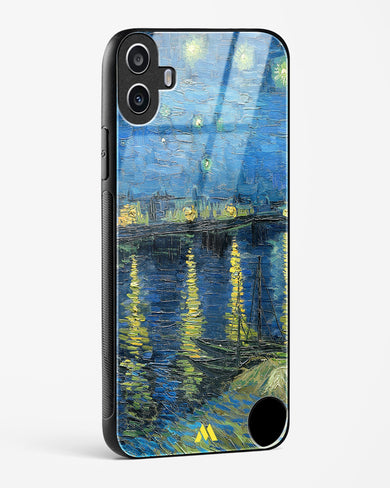 Starry Night Over the Rhone [Van Gogh] Glass Case Phone Cover (Nothing)