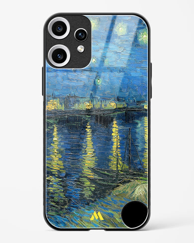 Starry Night Over the Rhone [Van Gogh] Glass Case Phone Cover (Nothing)