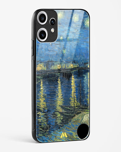 Starry Night Over the Rhone [Van Gogh] Glass Case Phone Cover (Nothing)