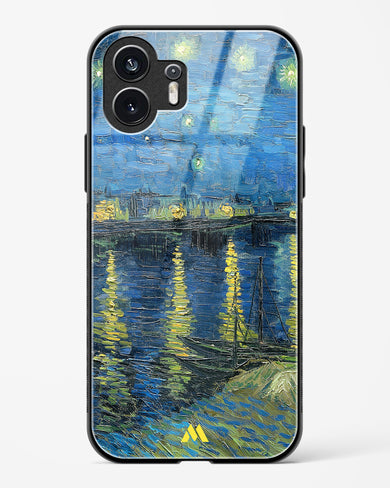 Starry Night Over the Rhone [Van Gogh] Glass Case Phone Cover (Nothing)