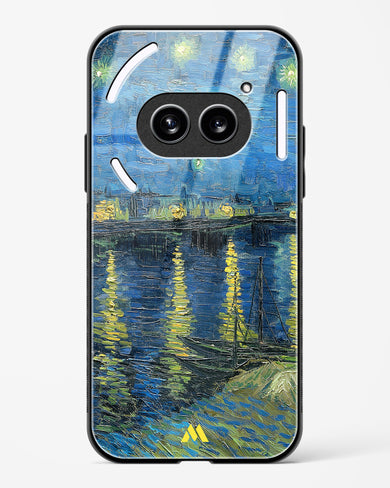 Starry Night Over the Rhone [Van Gogh] Glass Case Phone Cover (Nothing)