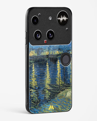 Starry Night Over the Rhone [Van Gogh] Glass Case Phone Cover (Nothing)
