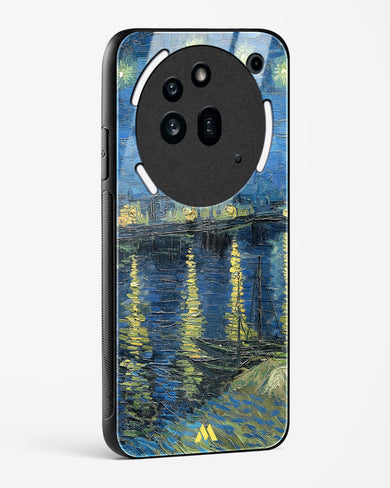 Starry Night Over the Rhone [Van Gogh] Glass Case Phone Cover (Nothing)