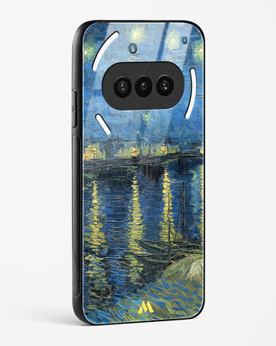 Starry Night Over the Rhone [Van Gogh] Glass Case Phone Cover (Nothing)