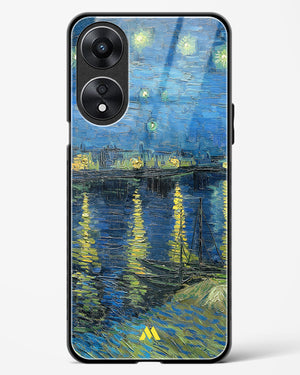 Starry Night Over the Rhone [Van Gogh] Glass Case Phone Cover (Oppo)