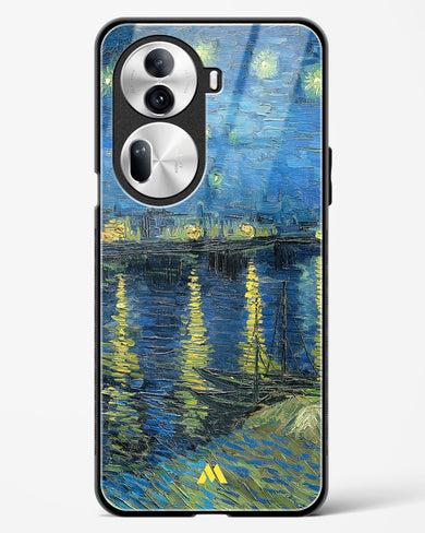 Starry Night Over the Rhone [Van Gogh] Glass Case Phone Cover (Oppo)