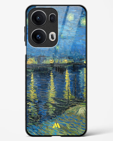 Starry Night Over the Rhone [Van Gogh] Glass Case Phone Cover (Oppo)