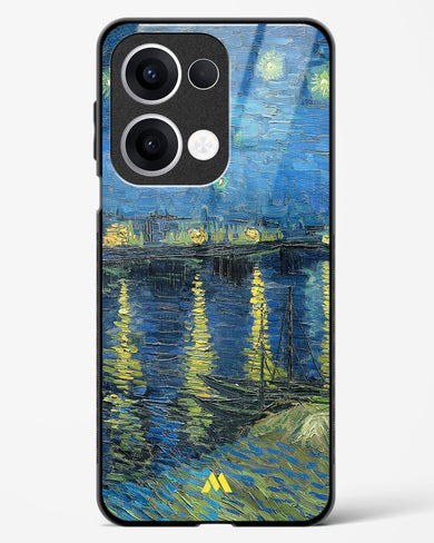 Starry Night Over the Rhone [Van Gogh] Glass Case Phone Cover (Oppo)