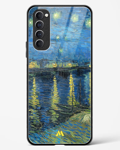 Starry Night Over the Rhone [Van Gogh] Glass Case Phone Cover-(Oppo)