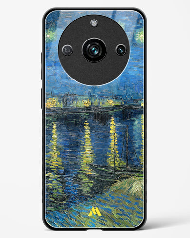 Starry Night Over the Rhone [Van Gogh] Glass Case Phone Cover-(Realme)