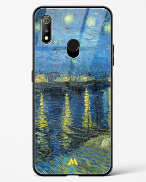 Starry Night Over the Rhone [Van Gogh] Glass Case Phone Cover-(Realme)