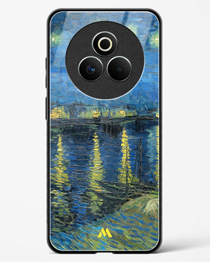 Starry Night Over the Rhone [Van Gogh] Glass Case Phone Cover (Realme)