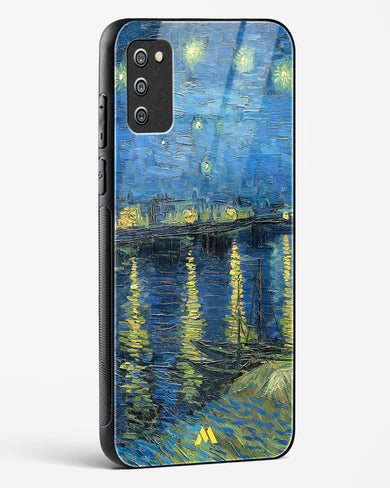 Starry Night Over the Rhone [Van Gogh] Glass Case Phone Cover-(Samsung)