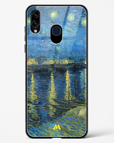 Starry Night Over the Rhone [Van Gogh] Glass Case Phone Cover-(Samsung)