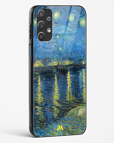 Starry Night Over the Rhone [Van Gogh] Glass Case Phone Cover-(Samsung)