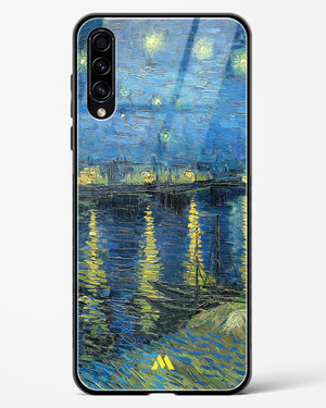 Starry Night Over the Rhone [Van Gogh] Glass Case Phone Cover-(Samsung)