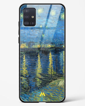 Starry Night Over the Rhone [Van Gogh] Glass Case Phone Cover-(Samsung)