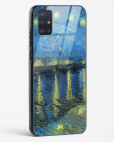 Starry Night Over the Rhone [Van Gogh] Glass Case Phone Cover-(Samsung)