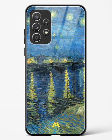 Starry Night Over the Rhone [Van Gogh] Glass Case Phone Cover-(Samsung)