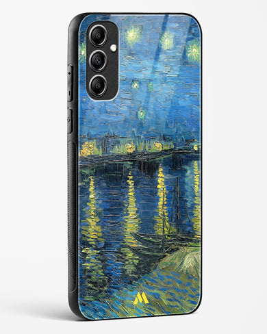 Starry Night Over the Rhone [Van Gogh] Glass Case Phone Cover-(Samsung)