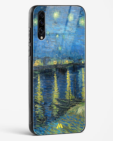 Starry Night Over the Rhone [Van Gogh] Glass Case Phone Cover-(Samsung)