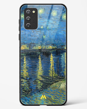 Starry Night Over the Rhone [Van Gogh] Glass Case Phone Cover-(Samsung)