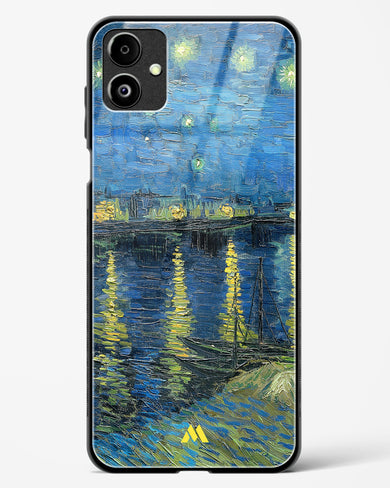 Starry Night Over the Rhone [Van Gogh] Glass Case Phone Cover-(Samsung)