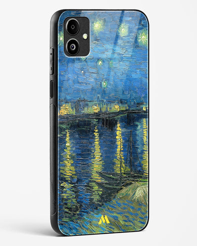 Starry Night Over the Rhone [Van Gogh] Glass Case Phone Cover-(Samsung)