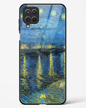 Starry Night Over the Rhone [Van Gogh] Glass Case Phone Cover-(Samsung)