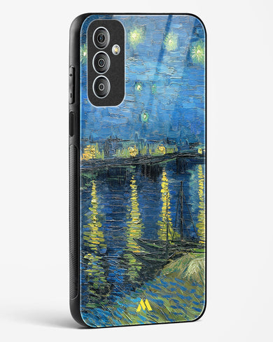 Starry Night Over the Rhone [Van Gogh] Glass Case Phone Cover-(Samsung)