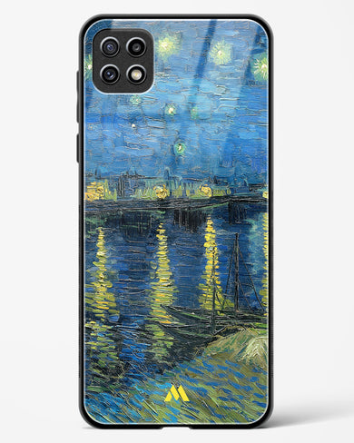 Starry Night Over the Rhone [Van Gogh] Glass Case Phone Cover-(Samsung)