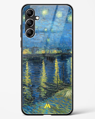Starry Night Over the Rhone [Van Gogh] Glass Case Phone Cover (Samsung)